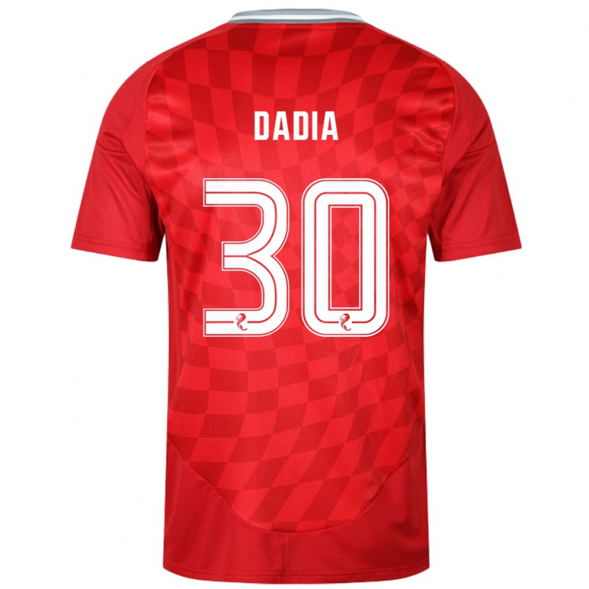 Vaikiškas Or Dadia #30 Raudona Namų Marškinėliai 2024/25 T-Shirt