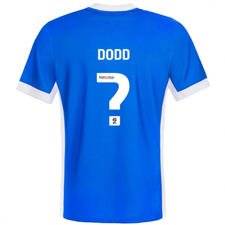 Vaikiškas Taylor Dodd #0 Mėlyna Balta Namų Marškinėliai 2024/25 T-Shirt