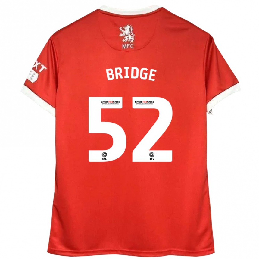 Vaikiškas Aj Bridge #52 Raudona Balta Namų Marškinėliai 2024/25 T-Shirt