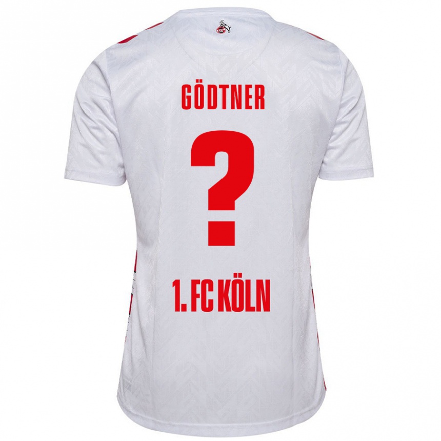 Vaikiškas Matteo Gödtner #0 Balta Raudona Namų Marškinėliai 2024/25 T-Shirt