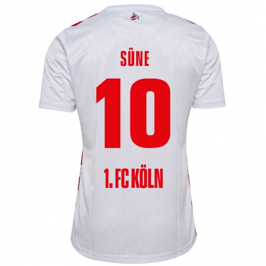 Vaikiškas Arda Süne #10 Balta Raudona Namų Marškinėliai 2024/25 T-Shirt