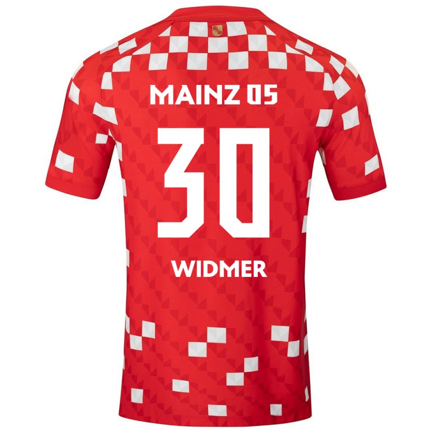 Vaikiškas Silvan Widmer #30 Balta Raudona Namų Marškinėliai 2024/25 T-Shirt