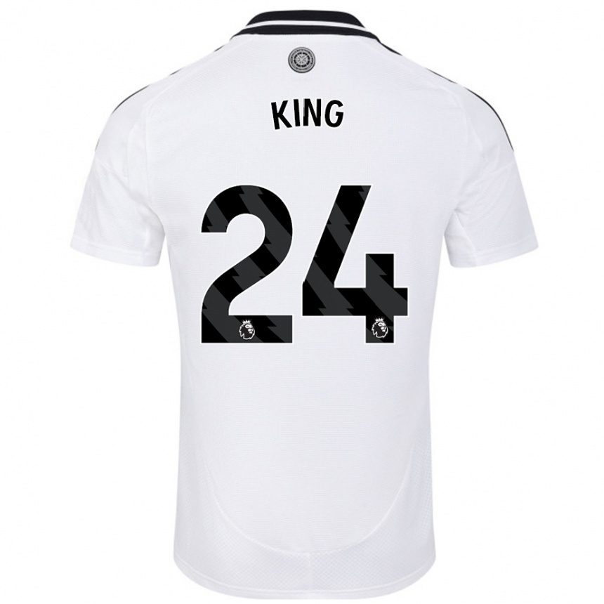 Vaikiškas Joshua King #24 Baltas Namų Marškinėliai 2024/25 T-Shirt