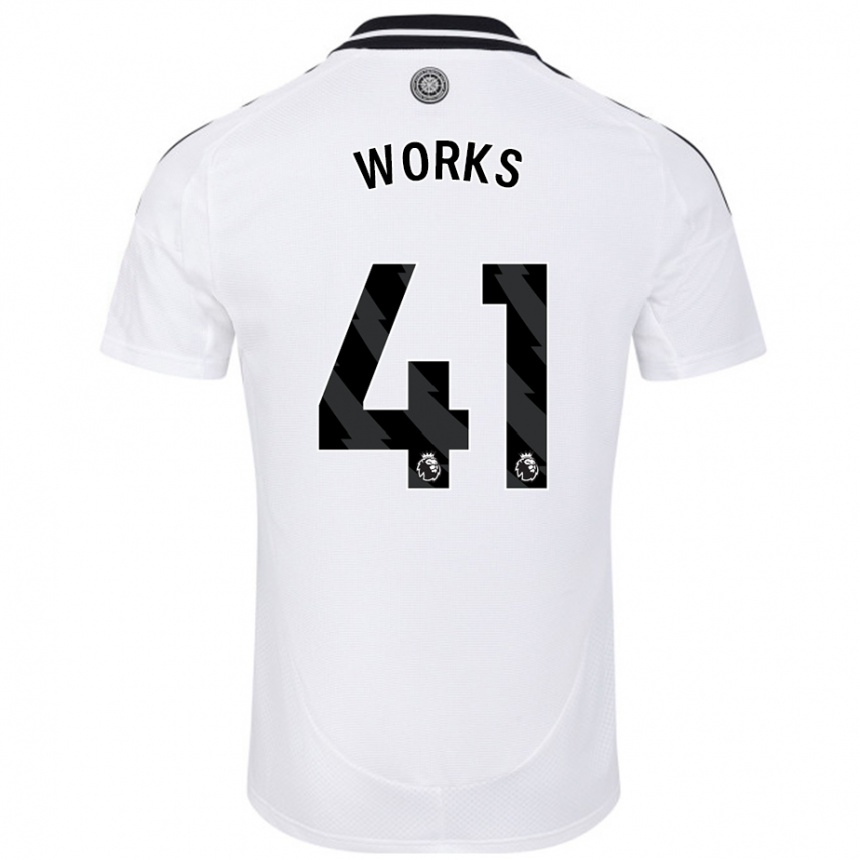 Vaikiškas Terrell Works #41 Baltas Namų Marškinėliai 2024/25 T-Shirt