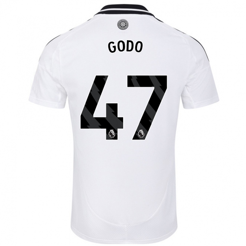 Vaikiškas Martial Godo #47 Baltas Namų Marškinėliai 2024/25 T-Shirt