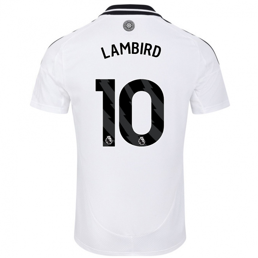 Vaikiškas Lilly Lambird #10 Baltas Namų Marškinėliai 2024/25 T-Shirt