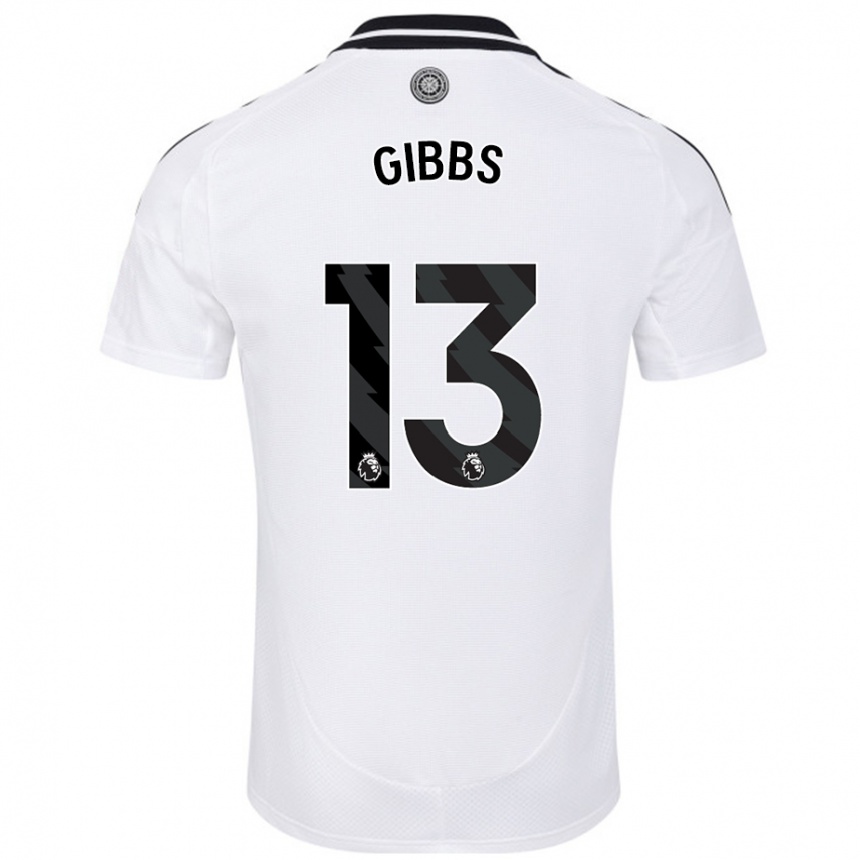 Vaikiškas Frankie Gibbs #13 Baltas Namų Marškinėliai 2024/25 T-Shirt