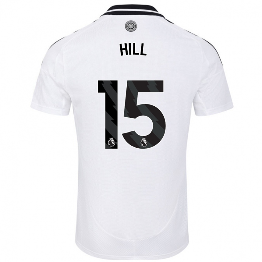 Vaikiškas Anisha Hill #15 Baltas Namų Marškinėliai 2024/25 T-Shirt