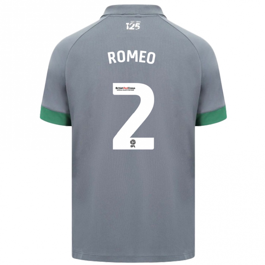 Vaikiškas Mahlon Romeo #2 Tamsiai Pilka Išvykos Marškinėliai 2024/25 T-Shirt