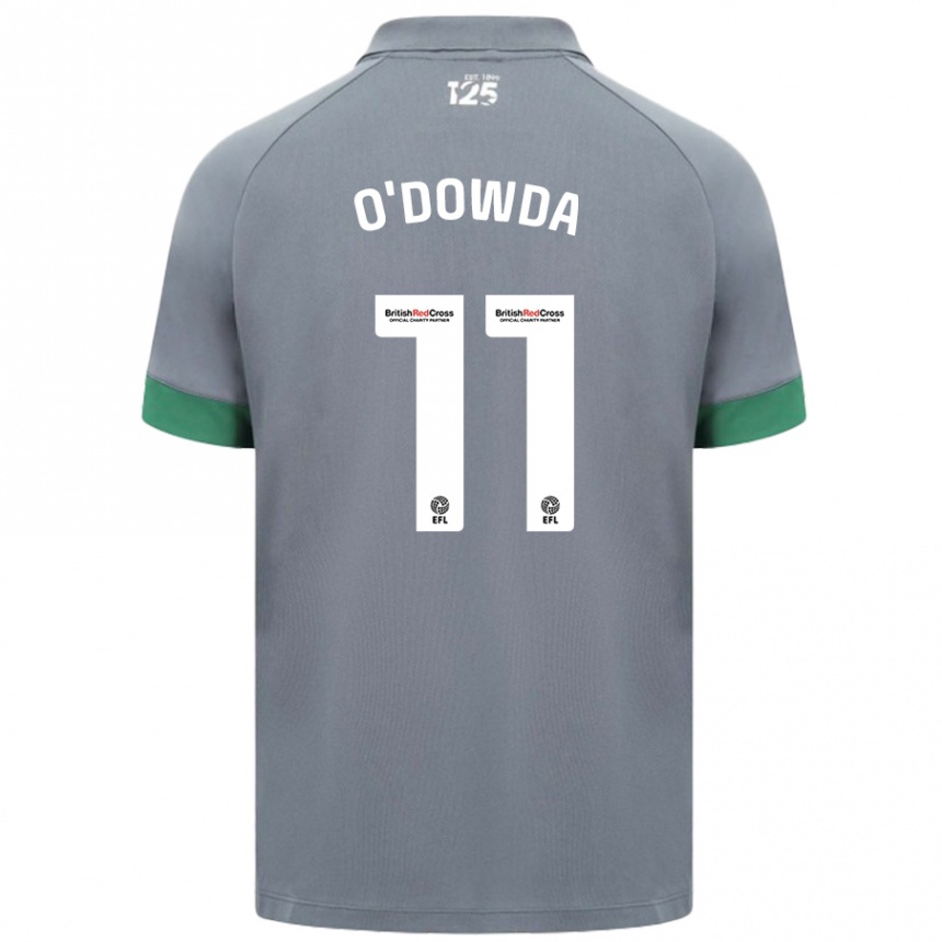 Vaikiškas Callum O'dowda #11 Tamsiai Pilka Išvykos Marškinėliai 2024/25 T-Shirt