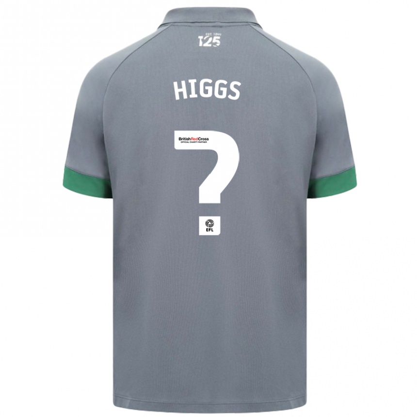 Vaikiškas Daniel Higgs #0 Tamsiai Pilka Išvykos Marškinėliai 2024/25 T-Shirt