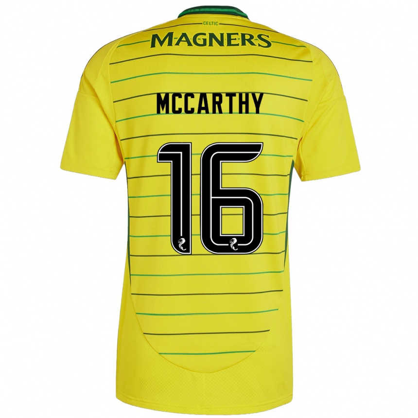 Vaikiškas James Mccarthy #16 Geltona Išvykos Marškinėliai 2024/25 T-Shirt