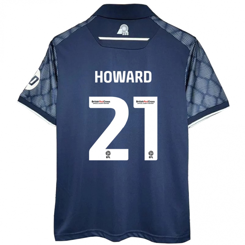 Vaikiškas Mark Howard #21 Juoda Išvykos Marškinėliai 2024/25 T-Shirt