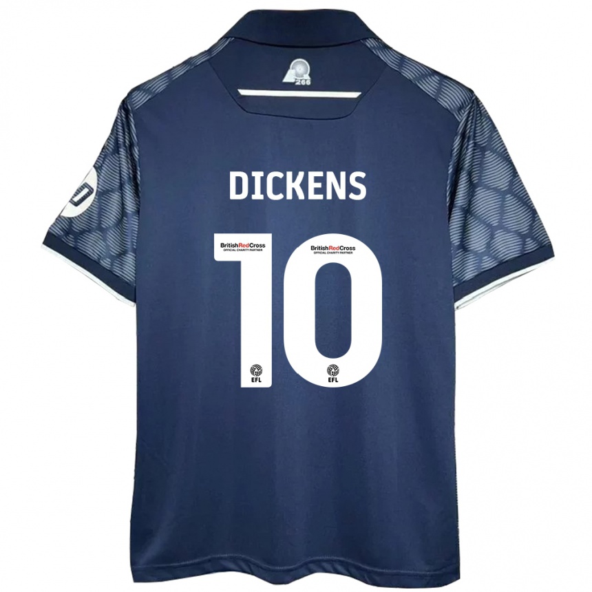 Vaikiškas Tj Dickens #10 Juoda Išvykos Marškinėliai 2024/25 T-Shirt