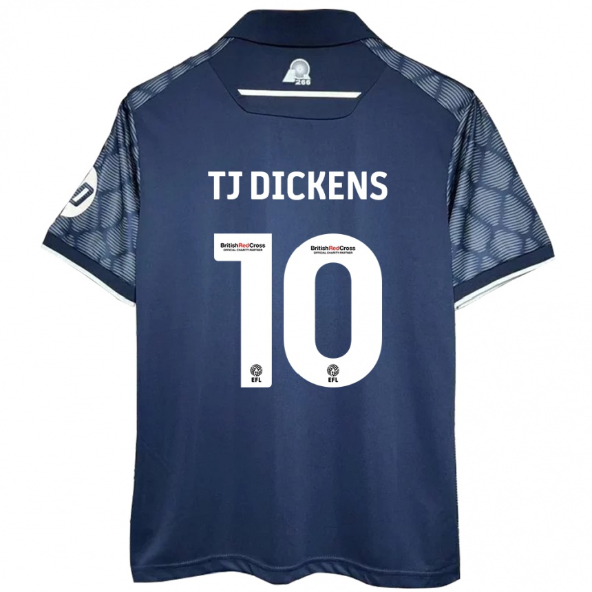 Vaikiškas Tonicha Tj Dickens #10 Juoda Išvykos Marškinėliai 2024/25 T-Shirt