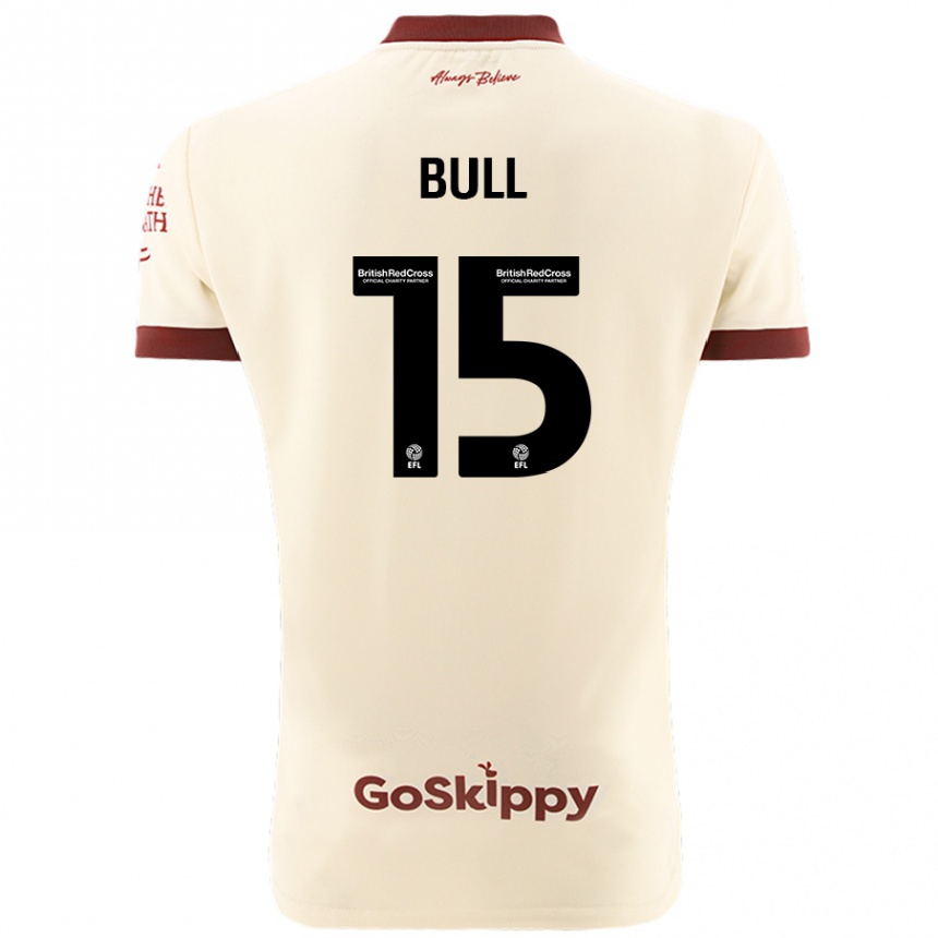 Vaikiškas Jasmine Bull #15 Kreminė Balta Išvykos Marškinėliai 2024/25 T-Shirt