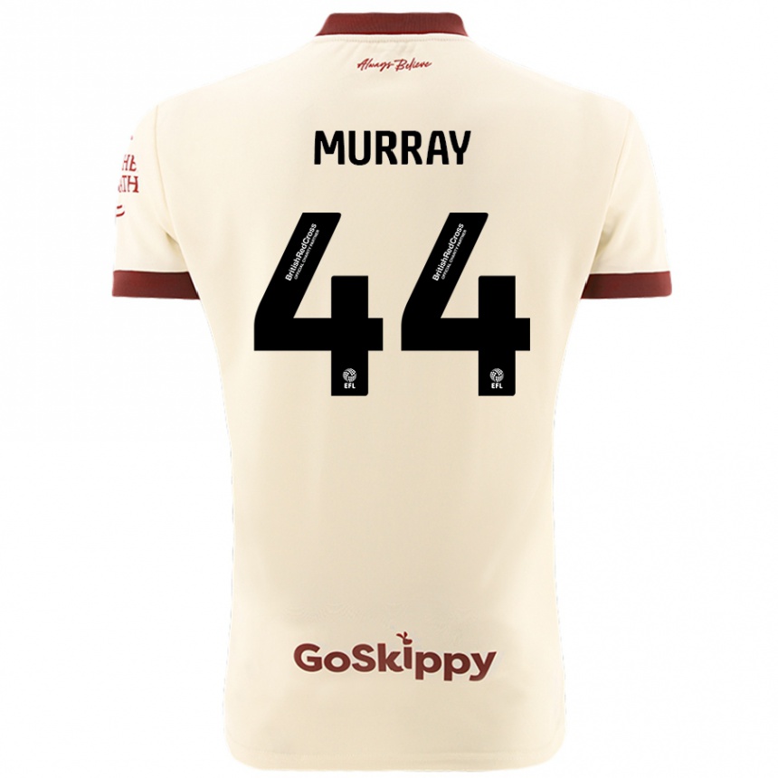 Vaikiškas Satara Murray #44 Kreminė Balta Išvykos Marškinėliai 2024/25 T-Shirt