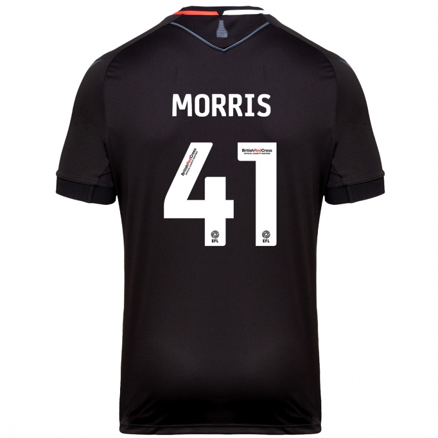 Vaikiškas Scott Morris #41 Juoda Išvykos Marškinėliai 2024/25 T-Shirt