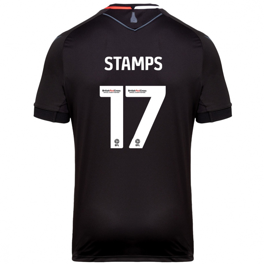 Vaikiškas Shannon Stamps #17 Juoda Išvykos Marškinėliai 2024/25 T-Shirt