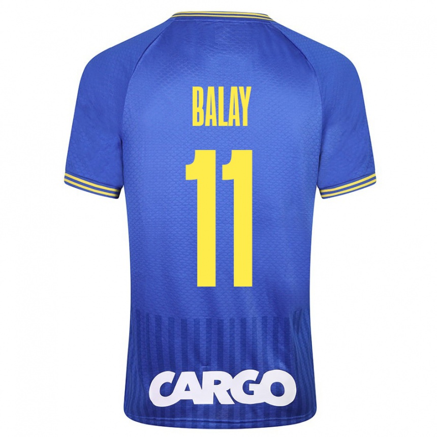 Vaikiškas Yehuda Balay #11 Baltas Išvykos Marškinėliai 2024/25 T-Shirt