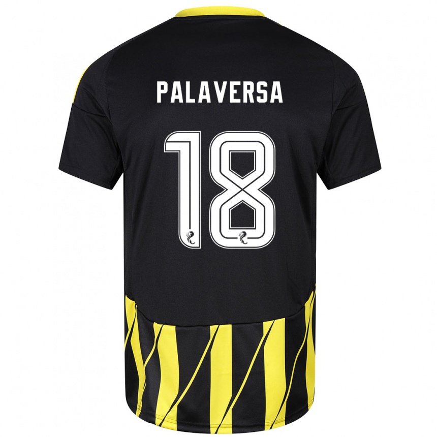 Vaikiškas Ante Palaversa #18 Juoda Geltona Išvykos Marškinėliai 2024/25 T-Shirt