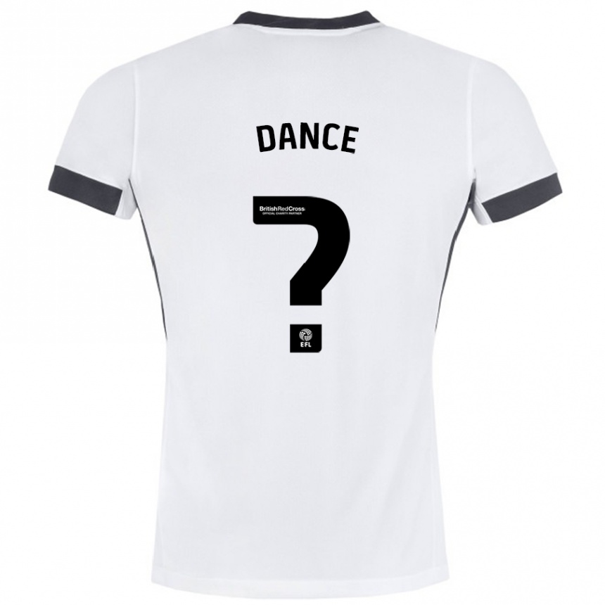 Vaikiškas Morgan Dance #0 Balta Juoda Išvykos Marškinėliai 2024/25 T-Shirt