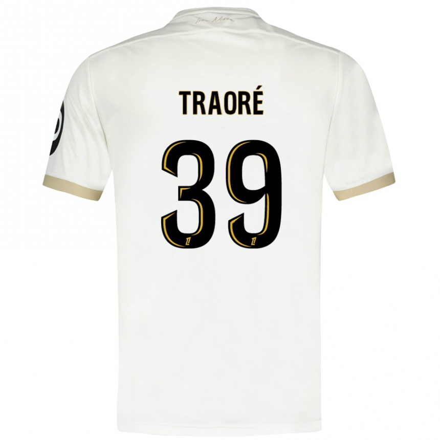 Vaikiškas Daouda Traoré #39 Baltasis Auksas Išvykos Marškinėliai 2024/25 T-Shirt