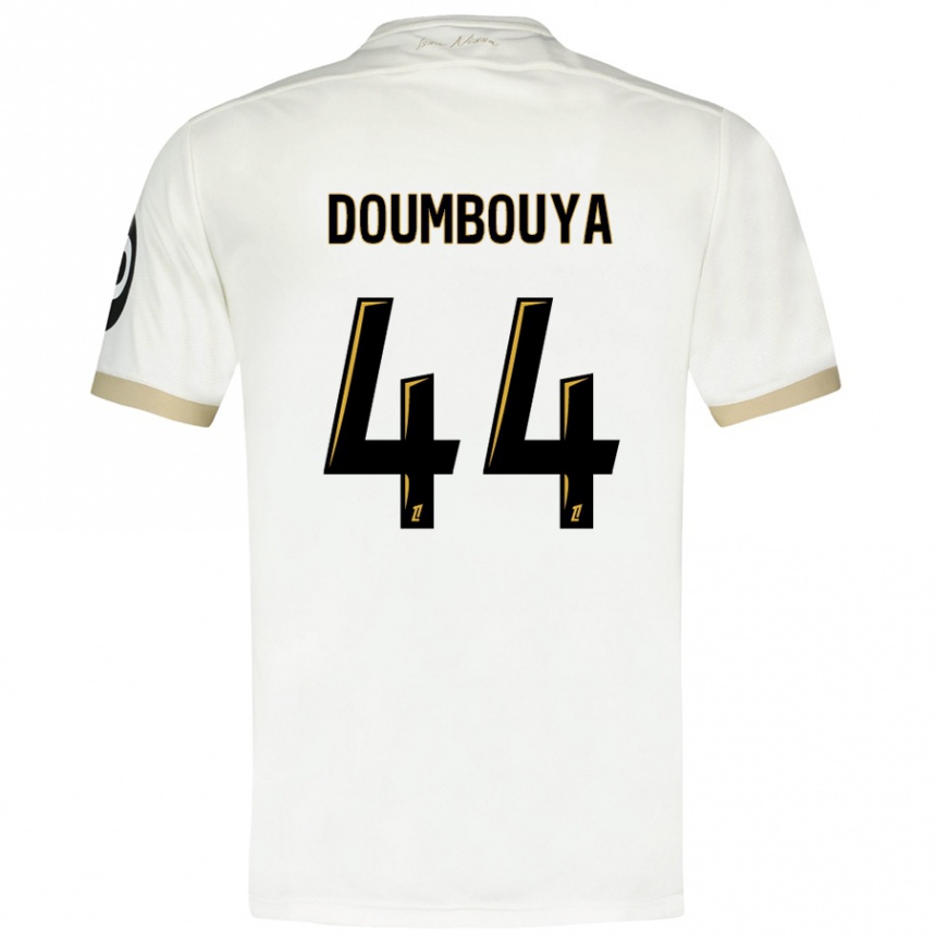 Vaikiškas Amidou Doumbouya #44 Baltasis Auksas Išvykos Marškinėliai 2024/25 T-Shirt