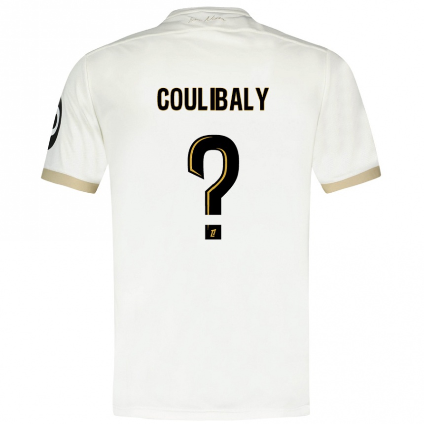 Vaikiškas Djibril Coulibaly #0 Baltasis Auksas Išvykos Marškinėliai 2024/25 T-Shirt