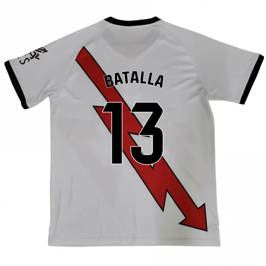 Vaikiškas Augusto Batalla #13 Raudona Išvykos Marškinėliai 2024/25 T-Shirt