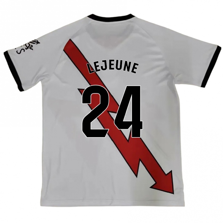 Vaikiškas Florian Lejeune #24 Raudona Išvykos Marškinėliai 2024/25 T-Shirt