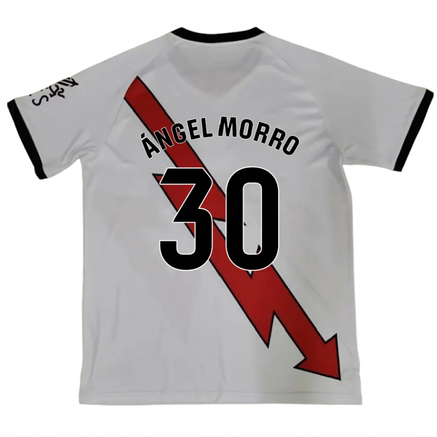 Vaikiškas Miguel Ángel Morro #30 Raudona Išvykos Marškinėliai 2024/25 T-Shirt