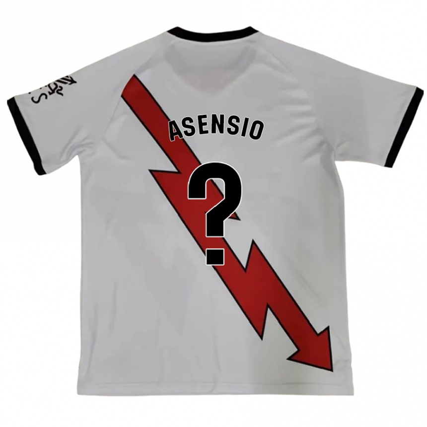 Vaikiškas Santi Asensio #0 Raudona Išvykos Marškinėliai 2024/25 T-Shirt