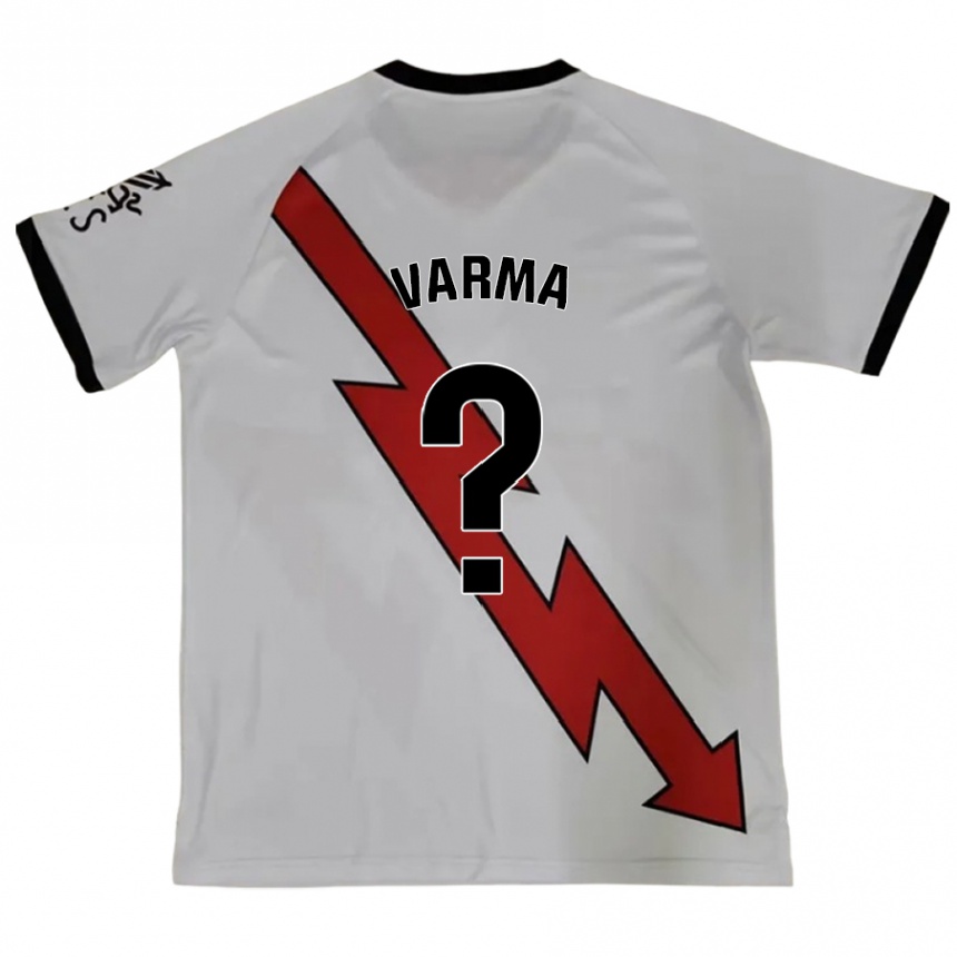 Vaikiškas Roman Varma #0 Raudona Išvykos Marškinėliai 2024/25 T-Shirt