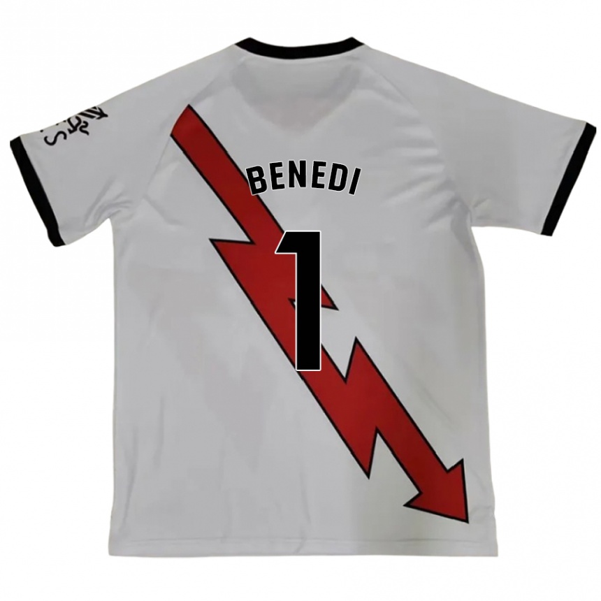 Vaikiškas Miguel Benedi #1 Raudona Išvykos Marškinėliai 2024/25 T-Shirt