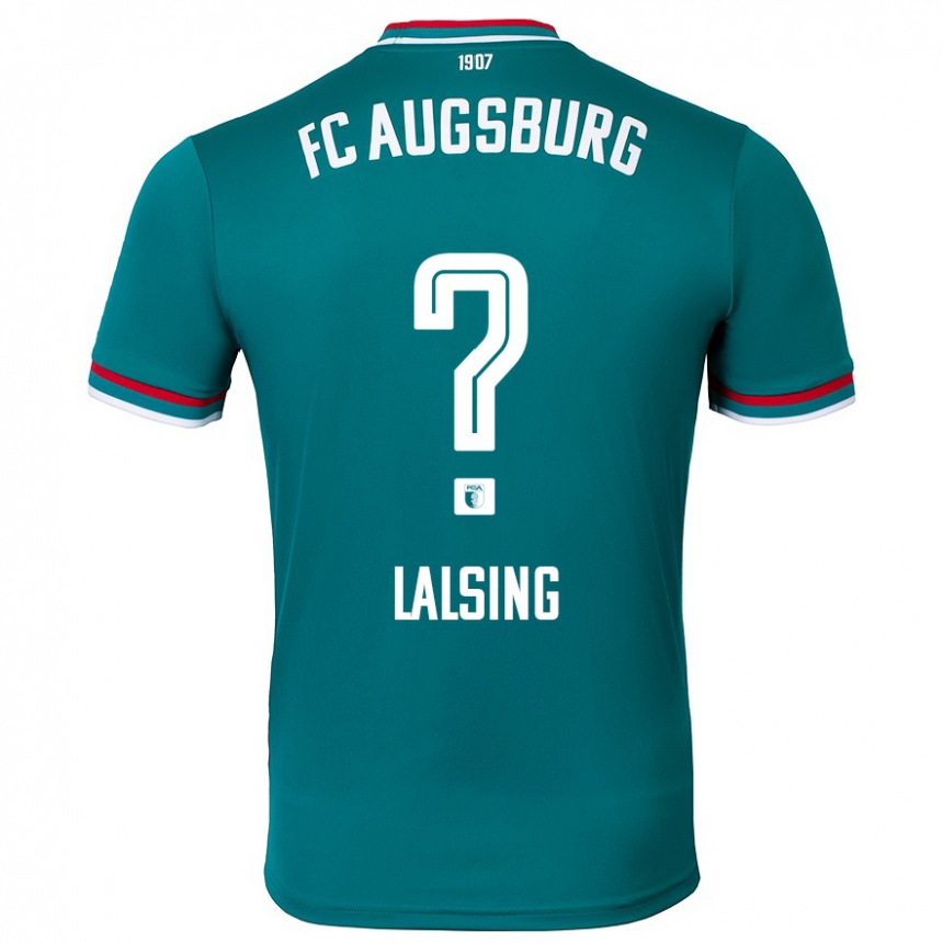 Vaikiškas Quentin Lalsing #0 Tamsiai Žalia Išvykos Marškinėliai 2024/25 T-Shirt