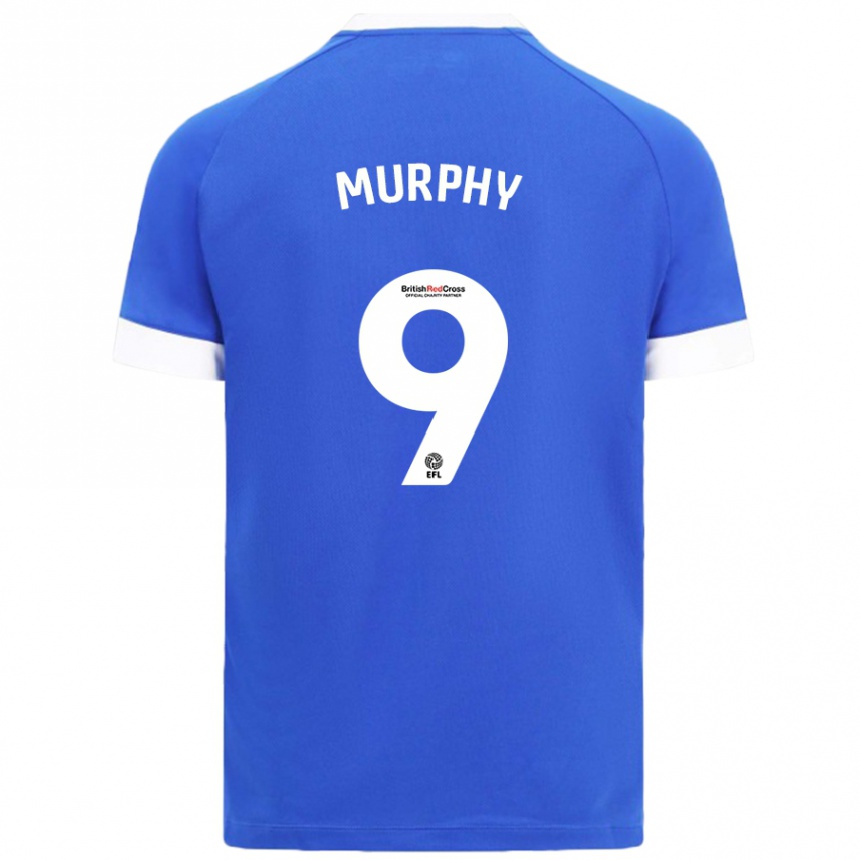 Vyrai Alana Murphy #9 Dangaus Mėlyna Namų Marškinėliai 2024/25 T-Shirt