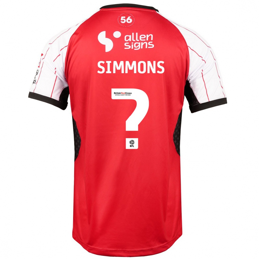 Vyrai Noah Simmons #0 Baltas Namų Marškinėliai 2024/25 T-Shirt