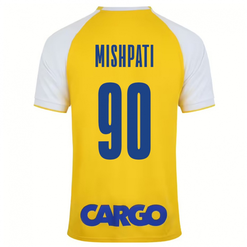 Vyrai Roi Mishpati #90 Geltona Balta Namų Marškinėliai 2024/25 T-Shirt