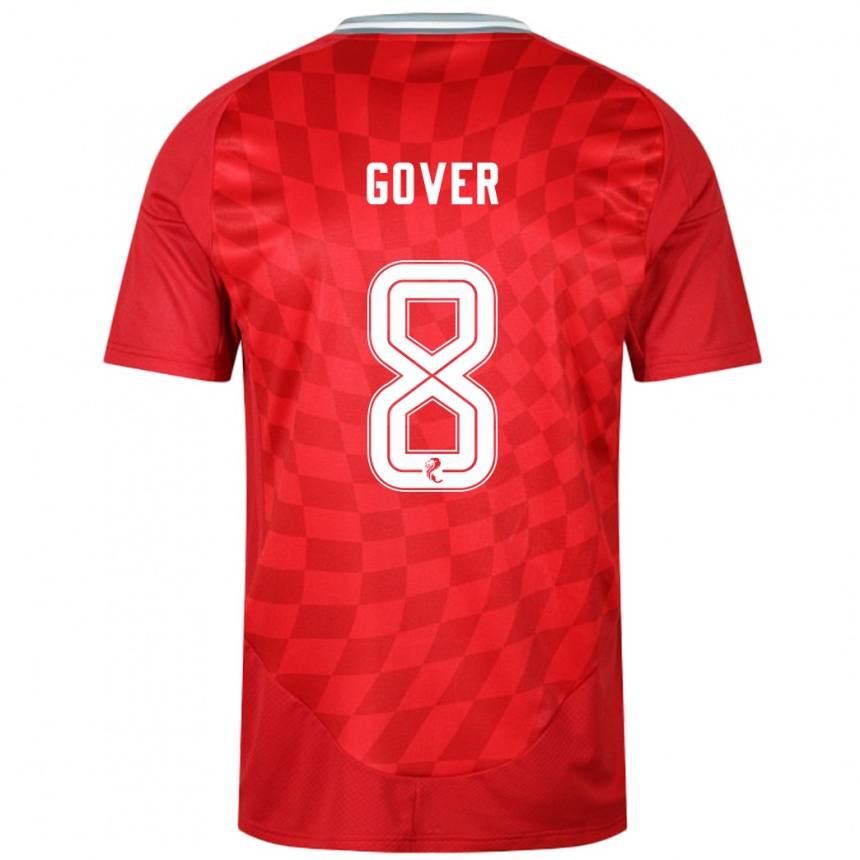 Vyrai Chloe Gover #8 Raudona Namų Marškinėliai 2024/25 T-Shirt