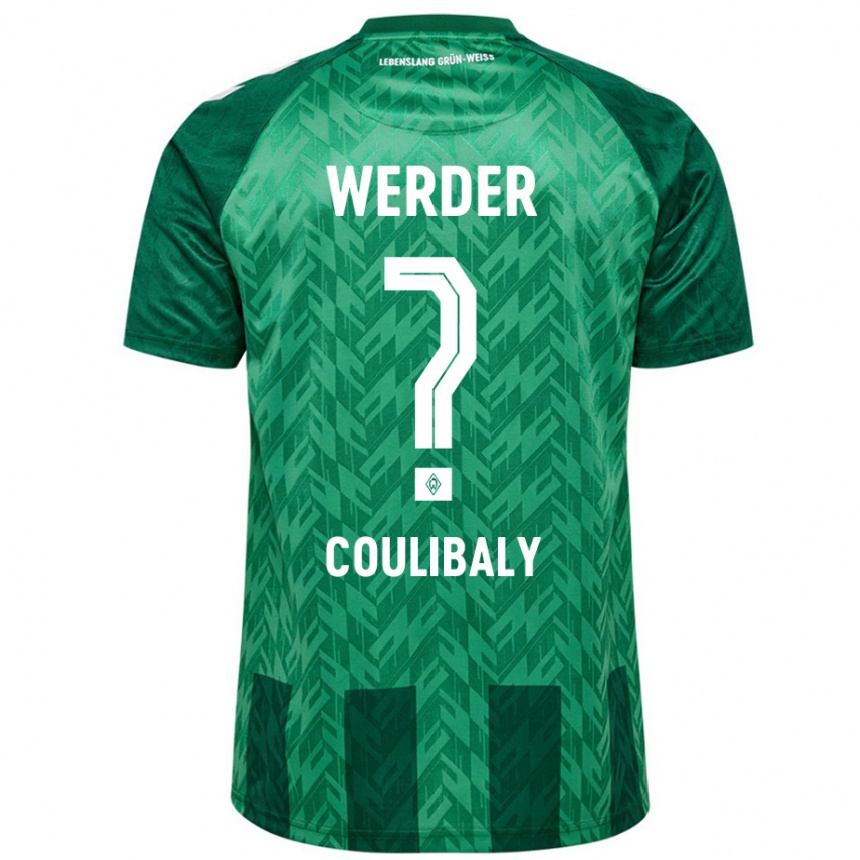 Vyrai Karim Coulibaly #0 Žalias Namų Marškinėliai 2024/25 T-Shirt