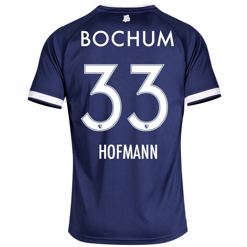 Vyrai Philipp Hofmann #33 Tamsiai Mėlyna Namų Marškinėliai 2024/25 T-Shirt