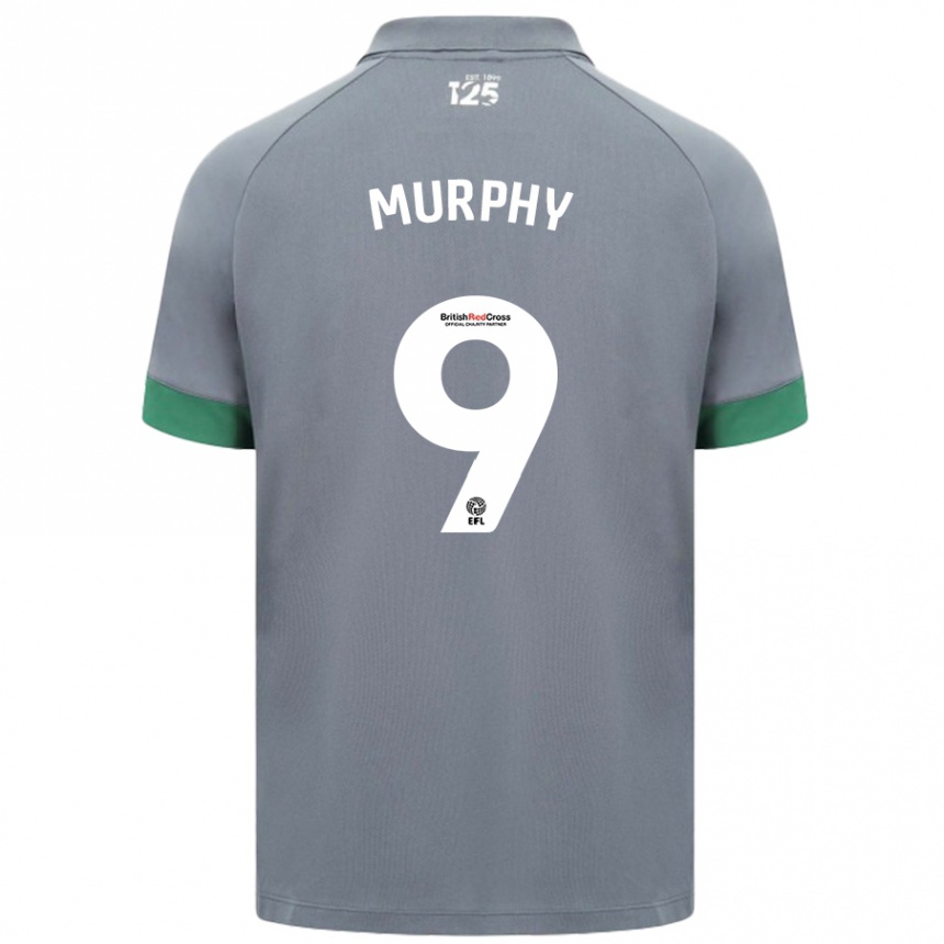 Vyrai Alana Murphy #9 Tamsiai Pilka Išvykos Marškinėliai 2024/25 T-Shirt