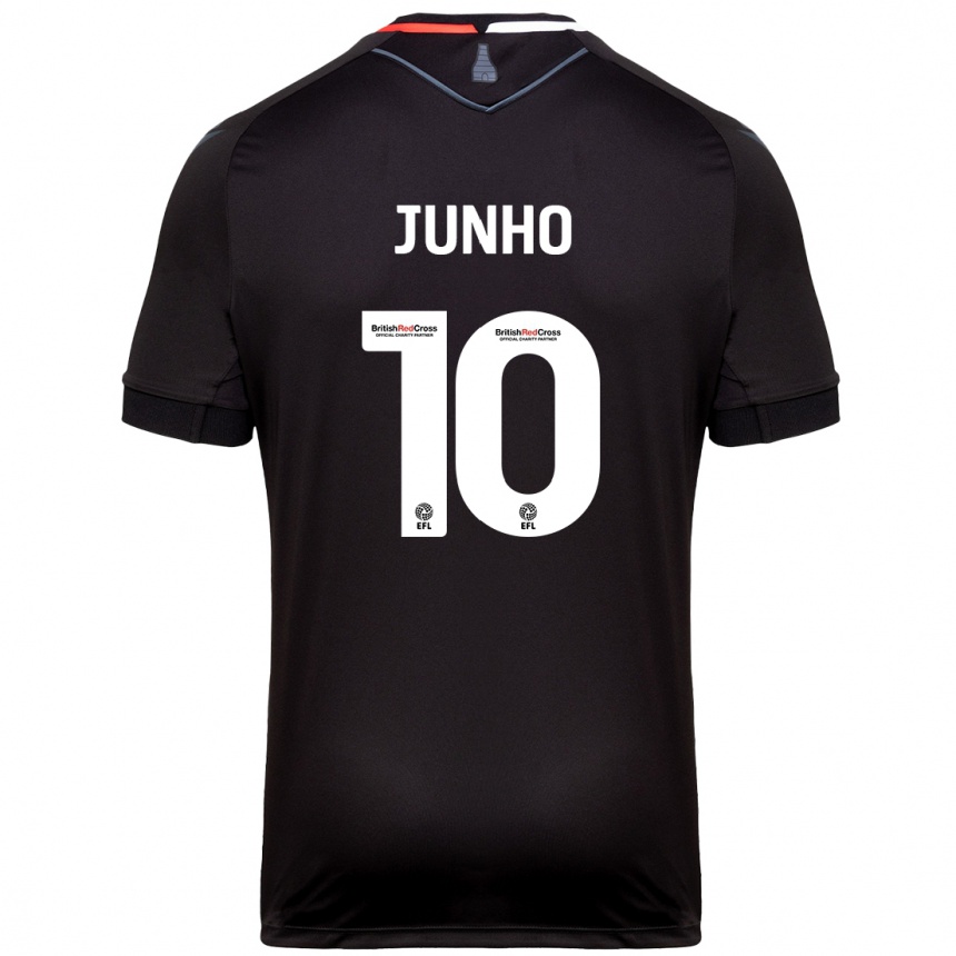 Vyrai Joon-Ho Bae #10 Juoda Išvykos Marškinėliai 2024/25 T-Shirt