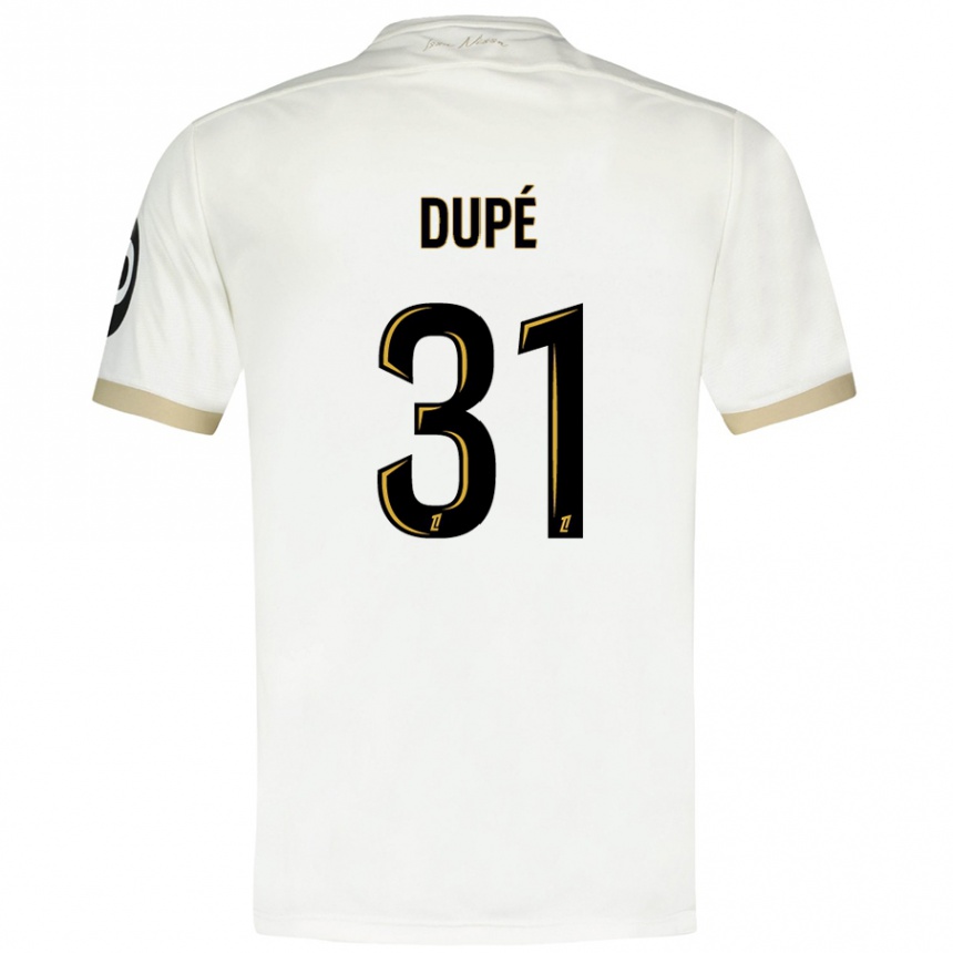 Vyrai Maxime Dupé #31 Baltasis Auksas Išvykos Marškinėliai 2024/25 T-Shirt