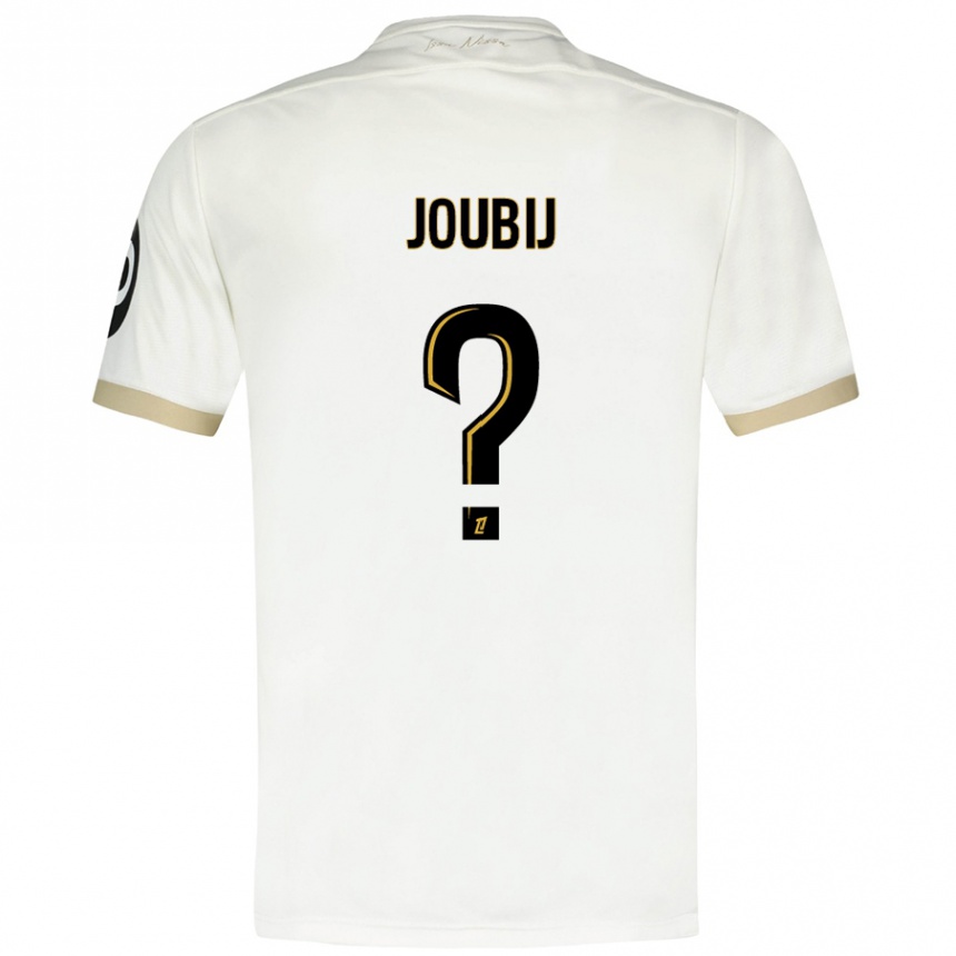 Vyrai Neil Joubij #0 Baltasis Auksas Išvykos Marškinėliai 2024/25 T-Shirt