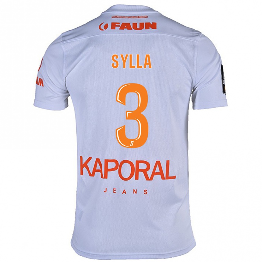 Vyrai Issiaga Sylla #3 Baltas Išvykos Marškinėliai 2024/25 T-Shirt