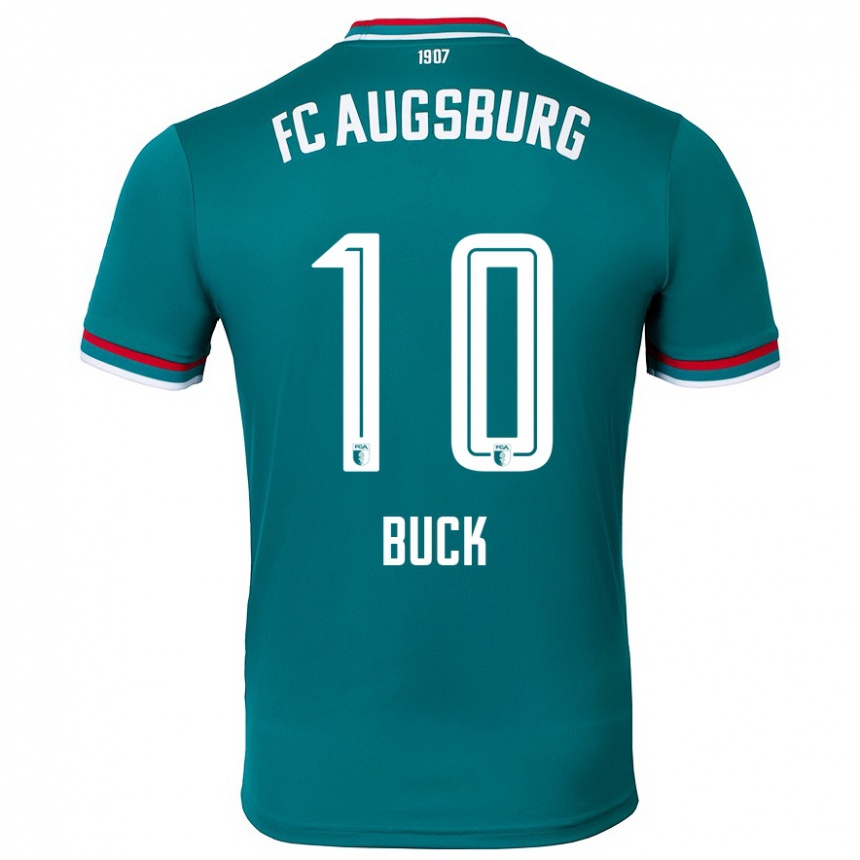 Vyrai Dustin Buck #10 Tamsiai Žalia Išvykos Marškinėliai 2024/25 T-Shirt