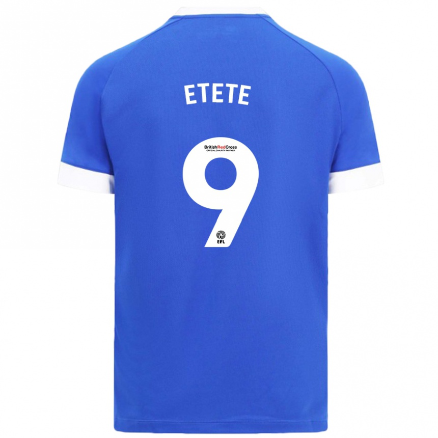 Moteriškas Kion Etete #9 Dangaus Mėlyna Namų Marškinėliai 2024/25 T-Shirt