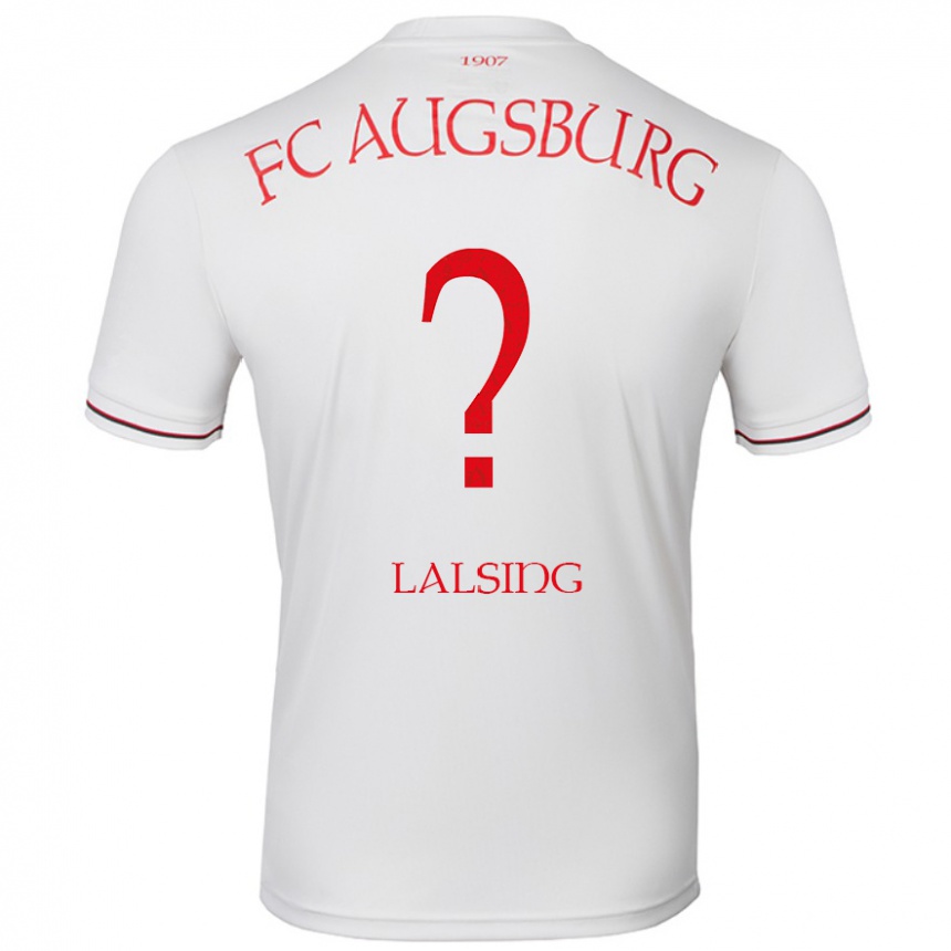 Moteriškas Quentin Lalsing #0 Baltas Namų Marškinėliai 2024/25 T-Shirt